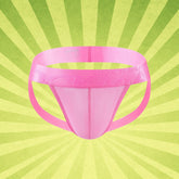 Jockmail Glitter Kiss Ice-Silk Jockstrap